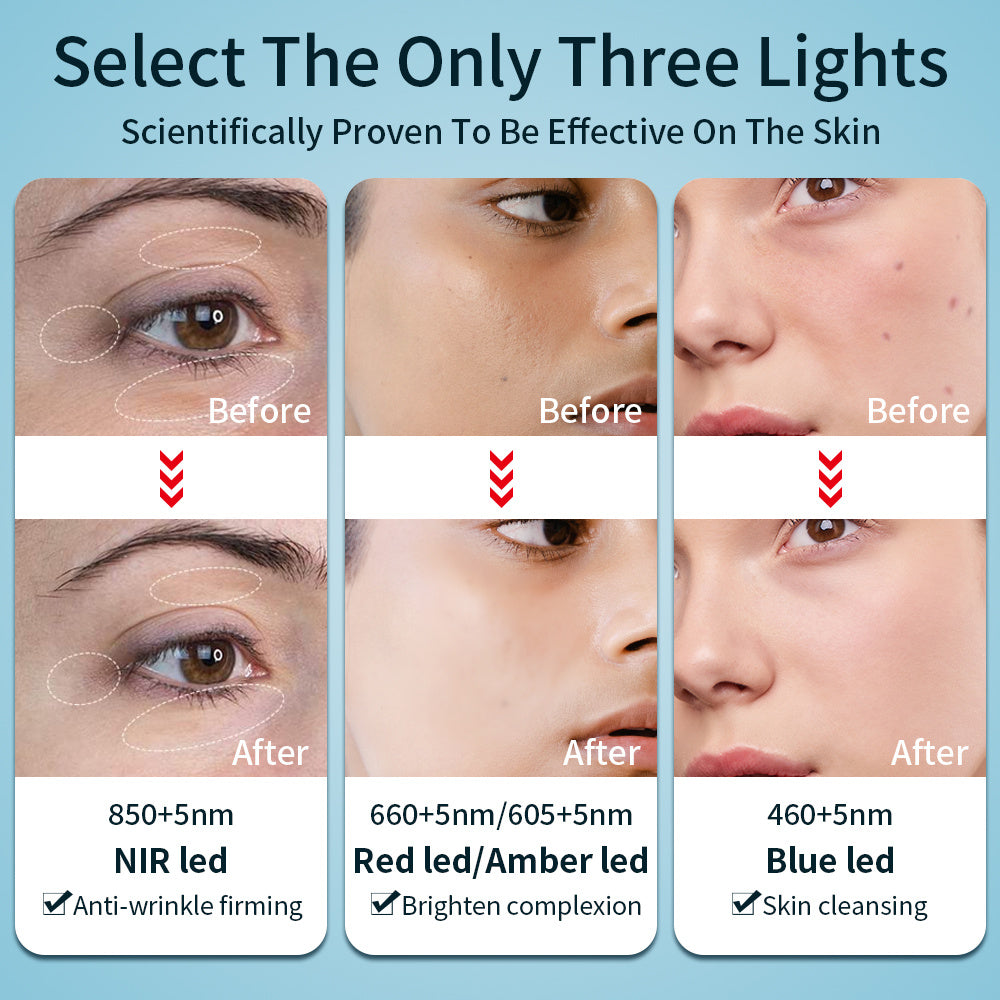 Multi-Wave LED Light Therapy Mask - Free Shipping