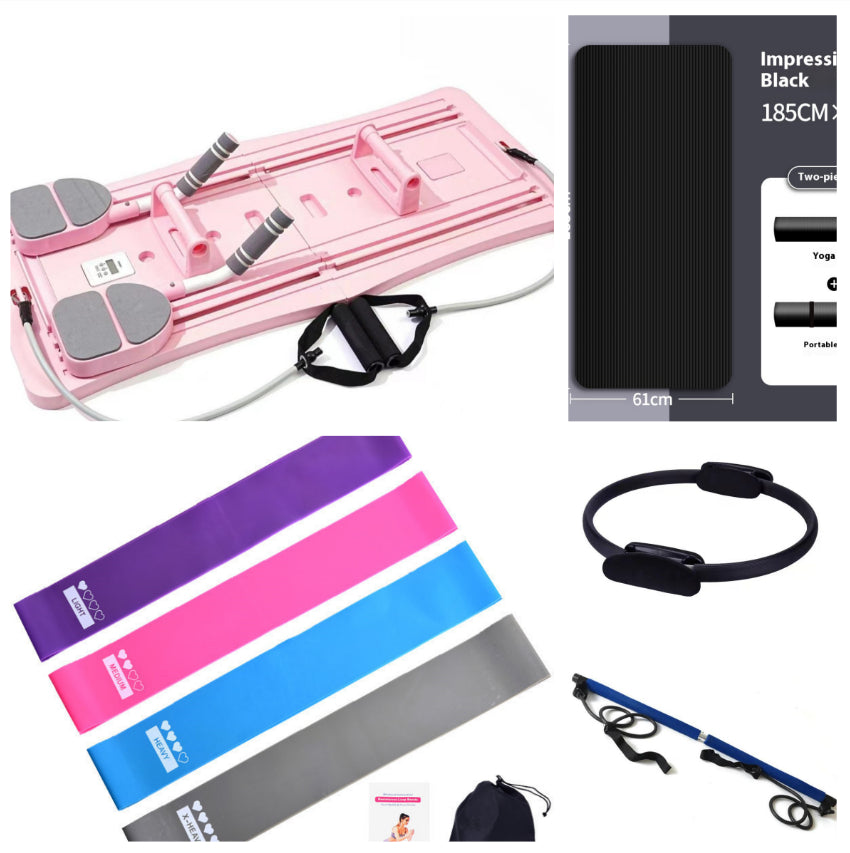 Four-in-one Foldable Automatic Rebound Home Exercise Abdominal Muscle Firm Abs Fitness Board